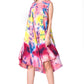 Sakkas Neja - Vestido maxi informal sin mangas holgado con teñido anudado para mujer