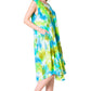 Sakkas Neja - Vestido maxi informal sin mangas holgado con teñido anudado para mujer