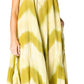Sakkas Neja - Vestido maxi informal sin mangas holgado con teñido anudado para mujer