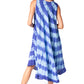 Sakkas Neja - Vestido maxi informal sin mangas holgado con teñido anudado para mujer