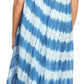 Sakkas Neja - Vestido maxi informal sin mangas holgado con teñido anudado para mujer
