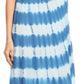 Sakkas Neja - Vestido maxi informal sin mangas holgado con teñido anudado para mujer