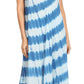 Sakkas Neja - Vestido maxi informal sin mangas holgado con teñido anudado para mujer