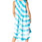 Sakkas Neja - Vestido maxi informal sin mangas holgado con teñido anudado para mujer