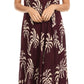 Sakkas Irene Women's Casual Tie-dye Maxi Summer Sleeveless Loose Fit Tank Dress