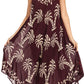 Sakkas Irene Women's Casual Tie-dye Maxi Summer Sleeveless Loose Fit Tank Dress