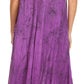 Sakkas Irene Women's Casual Tie-dye Maxi Summer Sleeveless Loose Fit Tank Dress