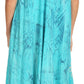 Sakkas Irene Women's Casual Tie-dye Maxi Summer Sleeveless Loose Fit Tank Dress