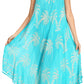 Sakkas Irene Women's Casual Tie-dye Maxi Summer Sleeveless Loose Fit Tank Dress