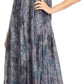 Sakkas Irene Women's Casual Tie-dye Maxi Summer Sleeveless Loose Fit Tank Dress