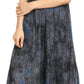 Sakkas Irene Women's Casual Tie-dye Maxi Summer Sleeveless Loose Fit Tank Dress
