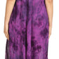 Sakkas Irene Women's Casual Tie-dye Maxi Summer Sleeveless Loose Fit Tank Dress