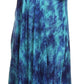 Sakkas Irene Women's Casual Tie-dye Maxi Summer Sleeveless Loose Fit Tank Dress