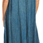 Sakkas Irene Women's Casual Tie-dye Maxi Summer Sleeveless Loose Fit Tank Dress