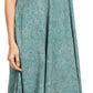 Sakkas Irene Women's Casual Tie-dye Maxi Summer Sleeveless Loose Fit Tank Dress