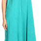 Sakkas Irene Women's Casual Tie-dye Maxi Summer Sleeveless Loose Fit Tank Dress