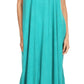 Sakkas Irene Women's Casual Tie-dye Maxi Summer Sleeveless Loose Fit Tank Dress