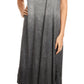 Sakkas Irene Women's Casual Tie-dye Maxi Summer Sleeveless Loose Fit Tank Dress