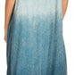 Sakkas Irene Women's Casual Tie-dye Maxi Summer Sleeveless Loose Fit Tank Dress