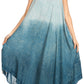 Sakkas Irene Women's Casual Tie-dye Maxi Summer Sleeveless Loose Fit Tank Dress