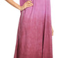 Sakkas Irene Women's Casual Tie-dye Maxi Summer Sleeveless Loose Fit Tank Dress