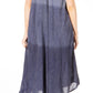 Sakkas Irene Women's Casual Tie-dye Maxi Summer Sleeveless Loose Fit Tank Dress