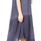 Sakkas Irene Women's Casual Tie-dye Maxi Summer Sleeveless Loose Fit Tank Dress