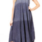 Sakkas Irene Women's Casual Tie-dye Maxi Summer Sleeveless Loose Fit Tank Dress
