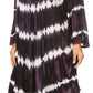Sakkas Dori Women's Long Sleeves Casual Loose Swing Midi Dress Caftan Cover-up