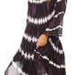 Sakkas Dori Women's Long Sleeves Casual Loose Swing Midi Dress Caftan Cover-up