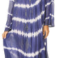 Sakkas Dori Women's Long Sleeves Casual Loose Swing Midi Dress Caftan Cover-up