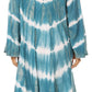 Sakkas Dori Women's Long Sleeves Casual Loose Swing Midi Dress Caftan Cover-up