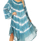 Sakkas Dori Women's Long Sleeves Casual Loose Swing Midi Dress Caftan Cover-up