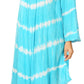 Sakkas Dori Women's Long Sleeves Casual Loose Swing Midi Dress Caftan Cover-up