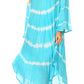 Sakkas Dori Women's Long Sleeves Casual Loose Swing Midi Dress Caftan Cover-up