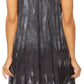 Sakkas Mily Women's Swing Loose Sleeveless Tie Dye Short Cocktail Dress Cover-up