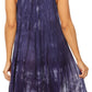 Sakkas Mily Women's Swing Loose Sleeveless Tie Dye Short Cocktail Dress Cover-up