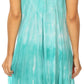 Sakkas Mily Women's Swing Loose Sleeveless Tie Dye Short Cocktail Dress Cover-up