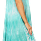 Sakkas Mily Women's Swing Loose Sleeveless Tie Dye Short Cocktail Dress Cover-up