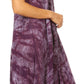 Sakkas Mily Women's Swing Loose Sleeveless Tie Dye Short Cocktail Dress Cover-up