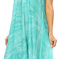 Sakkas Mily Women's Swing Loose Sleeveless Tie Dye Short Cocktail Dress Cover-up