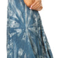 Sakkas Mily Women's Swing Loose Sleeveless Tie Dye Short Cocktail Dress Cover-up