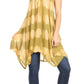 Sakkas Mily Women's Swing Loose Sleeveless Tie Dye Short Cocktail Dress Cover-up
