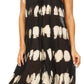 Sakkas Mily Women's Swing Loose Sleeveless Tie Dye Short Cocktail Dress Cover-up