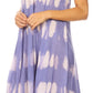 Sakkas Mily Women's Swing Loose Sleeveless Tie Dye Short Cocktail Dress Cover-up