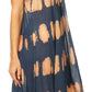 Sakkas Mily Women's Swing Loose Sleeveless Tie Dye Short Cocktail Dress Cover-up