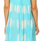 Sakkas Mily Women's Swing Loose Sleeveless Tie Dye Short Cocktail Dress Cover-up
