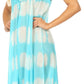 Sakkas Mily Women's Swing Loose Sleeveless Tie Dye Short Cocktail Dress Cover-up