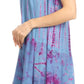 Sakkas Jula Women's Swing Shift Loose Sleeveless Short Cocktail Dress Cover-up