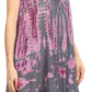 Sakkas Jula Women's Swing Shift Loose Sleeveless Short Cocktail Dress Cover-up